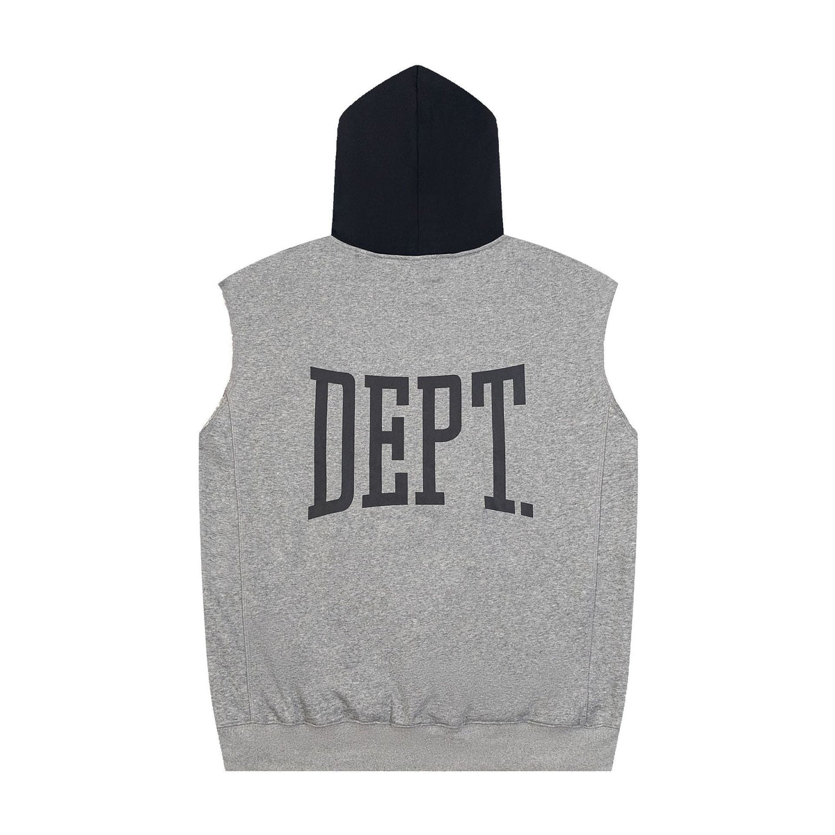 Gallery Dept Hoodie Letter Sleeveless Hooded Sweater